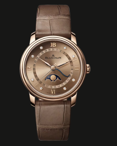 Blancpain Villeret Quantième Phases de Lune Replica Watch 6126N 3646 55B